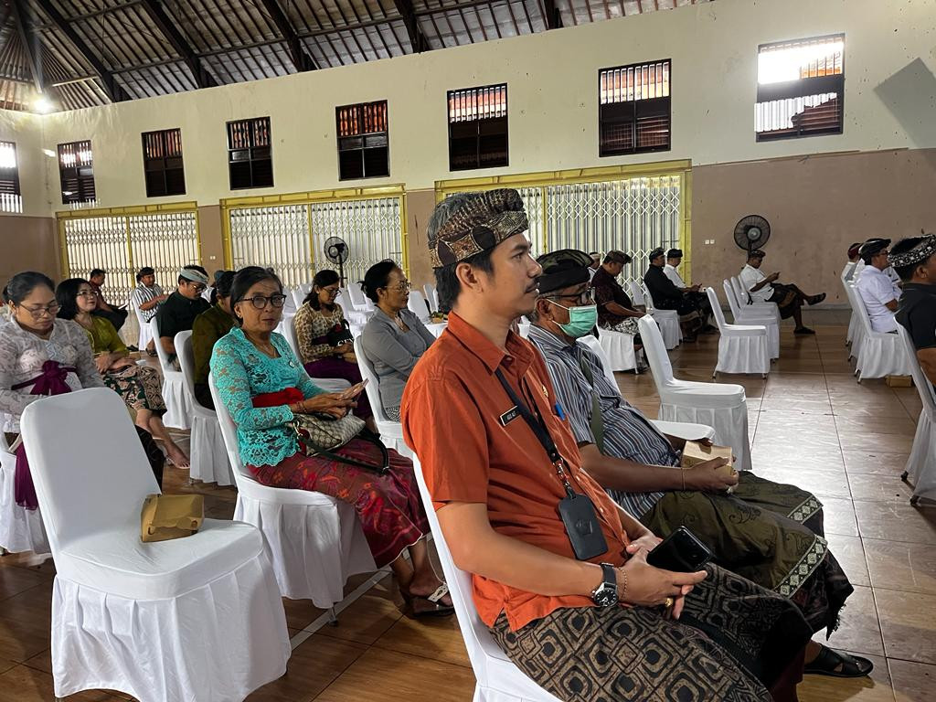 Kasi Trantib Menghadiri Undangan BPJS Ketenagakerjaan, Terkait Launching Kerja Keras Bebas Cemas Masuk Desa, Berlokasi Di Balai Desa Pecatu